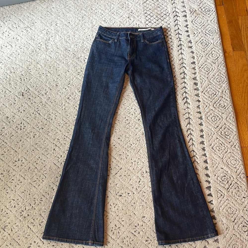 Zara mid rise flare